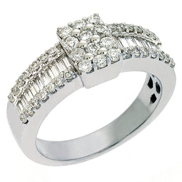 White Gold Diamond Ring