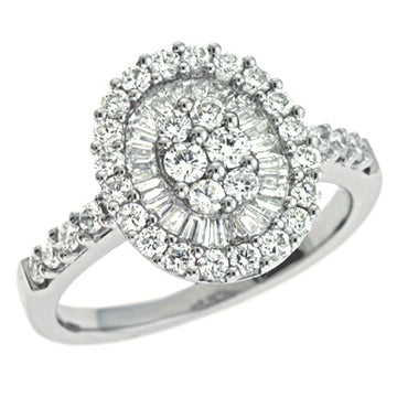 White Gold Diamond Ring