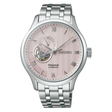 Seiko Presage SSA465 – Pink Dial Stainless Steel